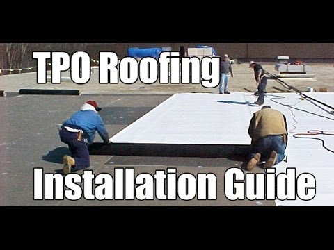 ‘How To Install TPO Roofing’ By RoofRepair101