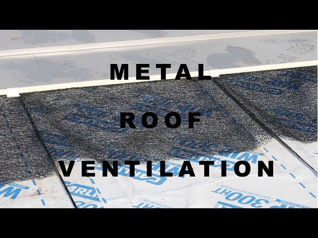 Preventing Condensation On Metal Roofs